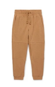 Wonder Nation Boy's Brown Fleece Jogging Pants Size XS (4-5) NEW - Picture 1 of 5