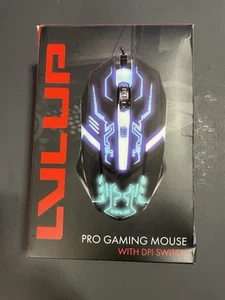 LVLUP PRO RGB BACKLIT GAMING MOUSE WITH DPI SWITCH - Afbeelding 1 van 3