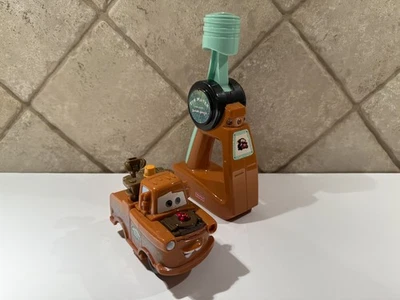 GEOTRAX TRAIN AND REMOTE - Disney Pixar Cars Mater Tow Truck -Tested / Working - Image 1 of 4