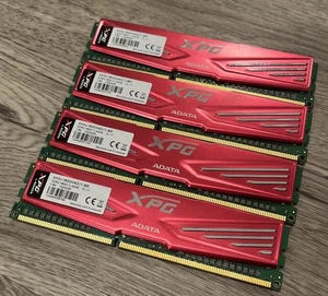 ADATA XPG DDR3 16HB 4GBx4 DDR3 1600MHZ PC3-12800 Desktop Memory AX3U1600W4G11-BR - Picture 1 of 4