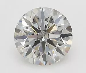 Lab Grown 1.51 Ct ROUND Cut IGI Certified CVD Diamond H Color SI2 Clarity - Picture 1 of 4