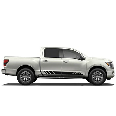 下山条纹图形贴纸贴花兼容日产 Titan — 第 1/3 张图片