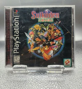 Suikoden with Manual for PlayStation 1 PS1 **TESTED & WORKING** RARE ** - Picture 1 of 5