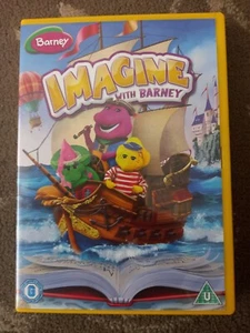 BARNEY PURPLE DINOSAUR IMAGINE WITH BARNEY DVD KIDS - Picture 1 of 2