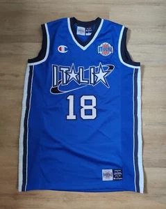 Maglia ITALIA ITALY MATCH WORN camiseta basket jersey myers fortitudo pozzecco - Foto 1 di 7