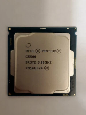  Intel Pentium Gold G5500 Processor 4M Cache, 3.80 GHz Coffee Lake  SR3YD  - Image 1 of 2