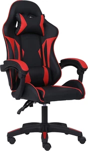 Sport Desk Chair, Adjustable Office Gaming Racing Chair with Head Pillow - Picture 1 of 12