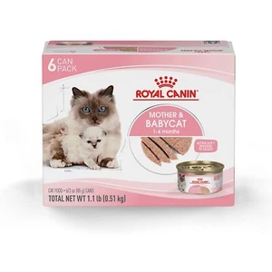 Royal Canin Feline Health Nutrition Mother & Babycat Ultra Soft Mousse in Sau... - Picture 1 of 11
