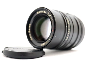 524 Contax Carl Zeiss G Sonnar T* 90 mm F2,8 NEGRO para montaje G *N COMO NUEVO* Envío DHL - Imagen 1 de 18