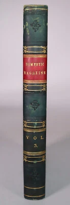 1861 Englishwoman's Domestic Magazine 11 Colour Illustrations Dress Fashion - Image 1 of 4