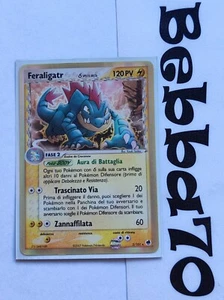 CARTE POKEMON SERIE "EX L' ISOLA DEI DRAGHI": FERALIGATR 2/101 - NM - Picture 1 of 1