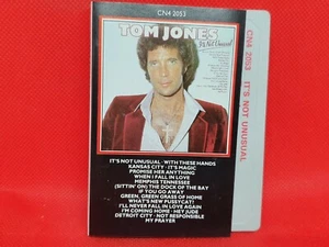 Tom Jones - It's Not Unusual (1982) Cassette RARE (VG+) - Picture 1 of 2