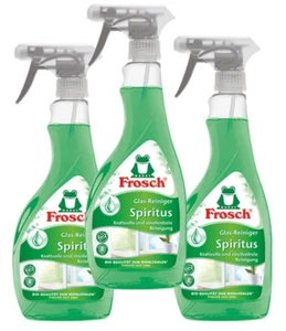 3 x Frosch Spiritus Glas-Reiniger a 500ml streifenfreie Glasreinigung - Bild 1 von 7