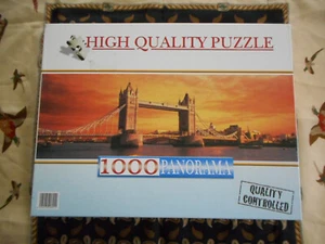 Puzzle London Tower Bridge 1000 pièces - Photo 1/4