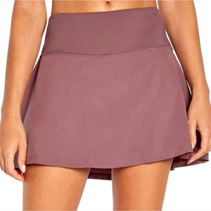 Marika Carla Skort Size Large Gym to Street Athleisure Black Plum NWT - Picture 1 of 11