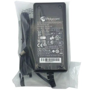 NOWY Oryginalny zasilacz sieciowy Polycom 48V do VVX500 VVX411 VVX410 VVX311 VVX310 - Zdjęcie 1 z 1