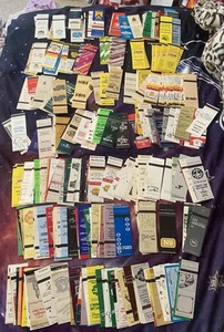 Lot Of 350 Matchcovers Matchbook Covers 20 Strike Misc US Locations Hotels Etc - Picture 1 of 24