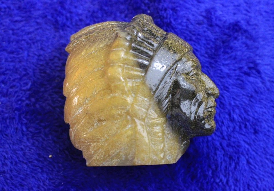 Accesorio de manija de perilla de cambio de marchas jefe indio nativo americano Pontiac Hot Rod GM Foto 1 de 4