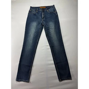 Joe's Jeans Youth Girls Straight Leg Blue Denim Jeans - Size 18 (28x30.5) - Picture 1 of 7