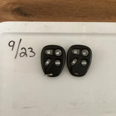 2 mandos a distancia de entrada sin llave OEM GM 01-04 CADILLAC DEVILLE SEVILLE 25695967 #2 Foto 1 de 2