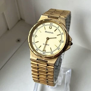 Bulova Quarzuhr Gold - Bild 1 von 8