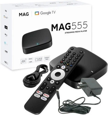 Infomir MAG555 4K Streaming Media Player With Google TV 4K HDR At 60 FPS - Image 1 of 4