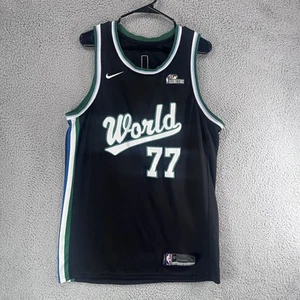 LUKA DONCIC 2019 Team World All Star Basketball 77 Jersey Size XL E1 - Picture 1 of 7