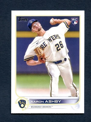 2022 Topps Baseball Card #78 Aaron Ashby RC NM-MT - Image 1 of 2