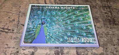 Havana Nights Peacock Animal Safari Puzzle 1000 Pcs (2019) Brand New & Sealed!!! - Image 1 of 4