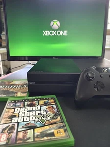 CONSOLA MICROSOFT XBOX ONE + MANDO + CABLES + JUEGOS + KINECT LEER DESCRIPCIÓN - Imagen 1 de 7