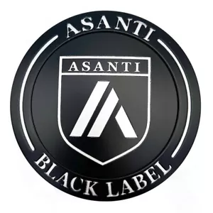 Asanti Black Label Matte Black Center Cap 2-7/8" - Picture 1 of 6