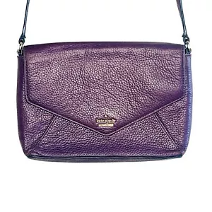 Kate Spade Umhängetasche Damen Pflaume Lila "Spencer Court Large Monday" - Bild 1 von 9