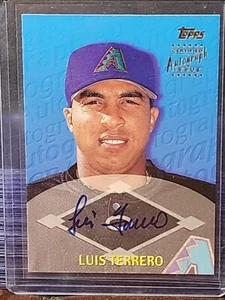 2000 Topps Traded - Autographs Luis Terrero #TTA63 (AU, RC) - Picture 1 of 2