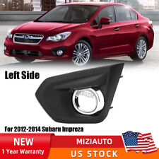 For 2012-2014 Subaru Impreza LH Driver Side Fog Light Cover Bezel w/ Chrome Left