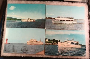 4 postales antiguas - mediados del siglo XX - cruceros vintage - SS Prince George, etc. - Imagen 1 de 11