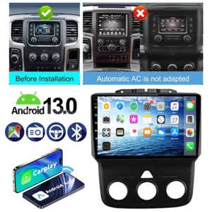 For 2013-2018 Dodge Ram 1500 2500 3500 Android 13 Car Stereo Radio Carplay 32GB - Picture 1 of 13