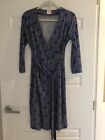 Leona Edmiston Wrap Style Dress - Size 8 - 5+ Items Free Au Post
