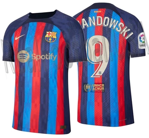 NIKE ROBERT LEWANDOWSKI FC BARCELONA ADV MATCH HOME JERSEY 2022/23 Cover