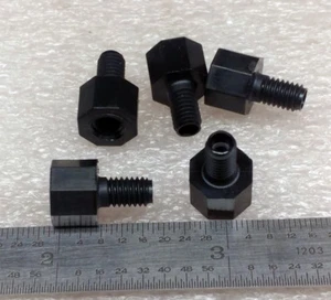 NAILON STANDOFFS 3/8 HEXADECIMAL HOMBRE-MUJER 10-32 x 1/4" LARGO - 16 piezas - Imagen 1 de 1