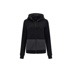 Felpa donna inverno cappuccio e zip Freddy F3WMVS6-NN45Q Nero-Grigio - Foto 1 di 2