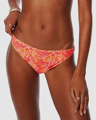 $108 Ramy Brook Mujer Naranja Isla Estampado Floral Bikini Parte Inferior Traje de Baño Talla S Foto 1 de 4