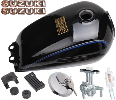 Tank Suzuki GN125 GN 125 250 NF41A Benzintank Kraftstoffhahn Tankdeckel Filter - Bild 1 von 4