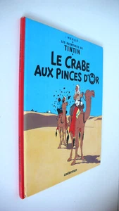TINTIN LE CRABE AUX PINCES D'OR HERGÉ CASTERMAN DOS C8 1987 BON ÉTAT - Imagen 1 de 8
