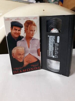 DIAMONDS (VHS tape, 1999) Kirk Douglas, Dan Aykroyd Jenny McCarthy Lauren Bacall - Image 1 of 4