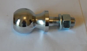 Enganche de remolque 2" bola cromada 2-1/8" longitud 3/4" vástago nuevo - Imagen 1 de 1