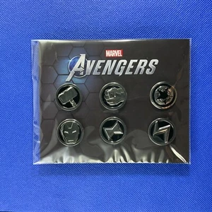 Marvel Avengers Icons Pin Set Gamestop Exclusive 2020 Video Game Promo - Bild 1 von 4