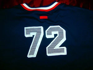 Auténtica camiseta de baloncesto Ecko Sin Ltd roja blanca azul EE. UU. olímpica Marc MMA - Imagen 1 de 5