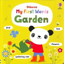 Book In English My First Words Garden  Fiona Watt