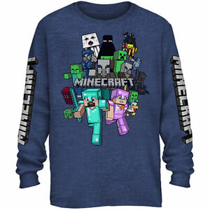 Niños Oficial Minecraft Mini turbas T-Shirt Y Tapa Conjunto Niños Niñas