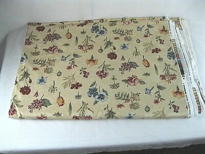  8 Yards BRAEMORE Upholstery FABric Floral Multi colors 57" Wide USA! - Image 1 of 3